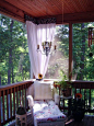 outdoor decorating ideas | , Outside / Gorgeous Screened-In Porch! MORE Outdoor Decorating Ideas ...: