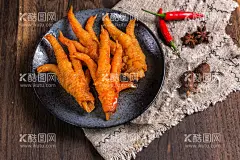 卤鸡爪高清摄美食图  - 源文件下载【酷图网】卤鸡爪,高清摄美食图,传统美食,美食文化,海报,