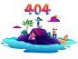 原来网页404页面可以设计的这么精致！