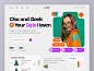 E-commerce website Design - Header Exploration