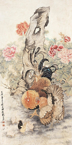 net采集森林狂想采集到工笔画#工笔画#【 田世光