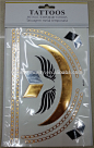Good quality tattoo sticker , good for retail and promotion