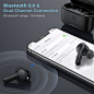 Wireless Earbuds,AXLOIE Bluetooth Headphones Touch Control with Upgraded ENC Noise Cancellation,True Wireless Stereo Earphones Premium Deep Bass in-Ear Built-in Mic Headsets for Work/Home Office : Amazon.ca: Electronics