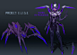 Project Elise Concept (Work in Progress), Thomas Randby : More to come! I think Elise's VO regarding abandoning humanity in order to achieve great power resonates SO well with the PROJECT skin line, and robot spiders are awesome.