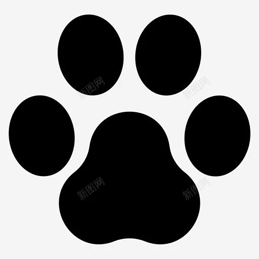 爪印动物猫图标 标志 UI图标 设计图片 免费下载 页面网页 平面电商 创意素材-花瓣网