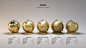 Material Studies: Metals, Jarrod Hasenjäger : Hello all, this is my first entry into what will be a series of studies on different materials, including but not limited to metals, plastics, paints, wood, refractive and SSS materials. I will continue to add