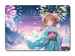 056|小樱横版壁纸-夏日烟花祭