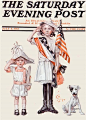 Saturday Evening Post Cover, July 5, 1913 (J. C. Leyendecker)