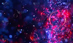 抽象的彩色闪光纹理为背景