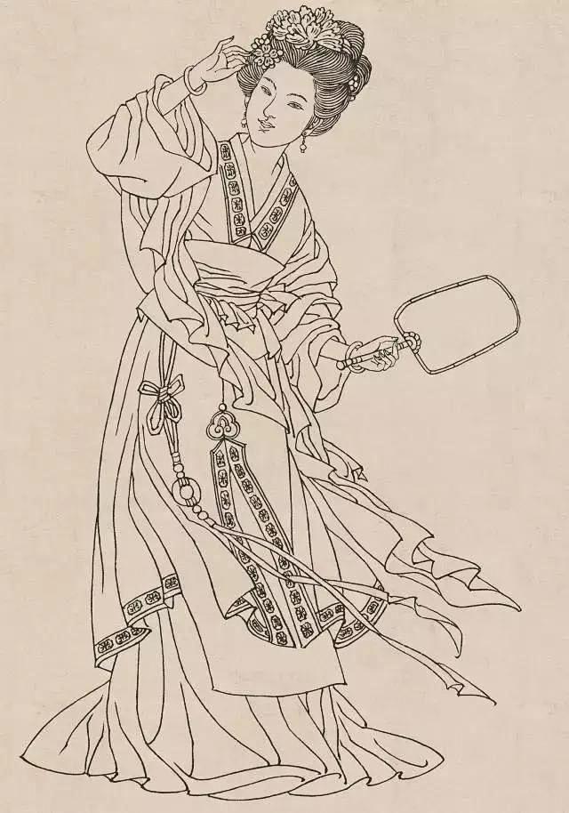 古代白描人物集锦120张