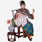 延禧攻略之一个在刺绣的女人 蜀绣 元素 免抠png 设计图片 免费下载 页面网页 平面电商 创意素材