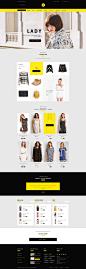 Lady - Sweet Ecommerce PSD Template