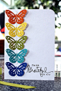 butterfly card,