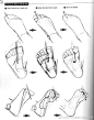 #绘画素材# 一些脚的绘画方法，可以理解结构参考临摹喔~转需（DA）°莫那CG绘画学院近期课程汇总 ​​​​