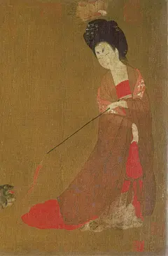 在立春，我们用红色构建的美学感知生命

《簪花仕女图》