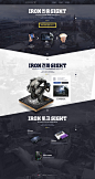 Ironsight Teaser Page - 2015 on Behance