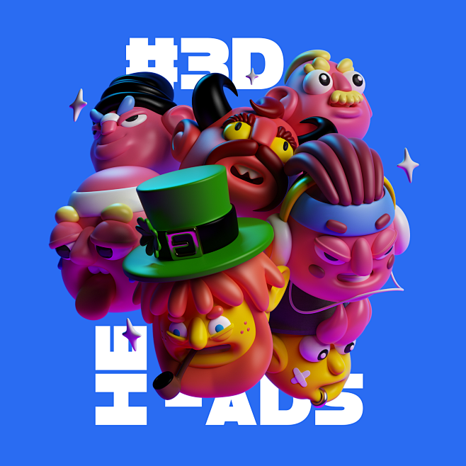3D Heads : My person...