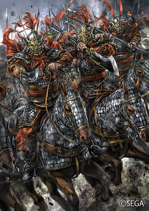 三国志大戦トレーディングカードゲーム 限定スリーブ　宴　虎豹騎隊の結束 三国志大戦トレーディングカードゲーム 限定スリーブ 宴 虎豹騎