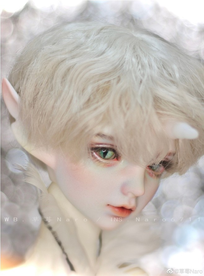 bjd妆面超话 美貌小仙男！太适合梦幻...