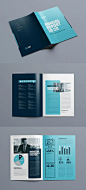 Annual Report Design Template InDesign - 32 pages