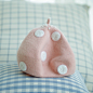 蜕变记独家原创2014秋冬新款羊毛手工贝雷帽画家帽蘑菇粉色版