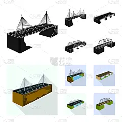 分离着色,图标集,计划书,金属,可调,砖,图像,海洋,收集,装裱