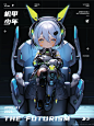 AIGC | 机甲少年 | niji V5