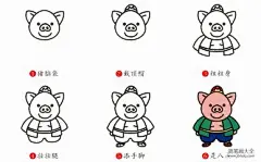 孙悟空简笔画_360图片