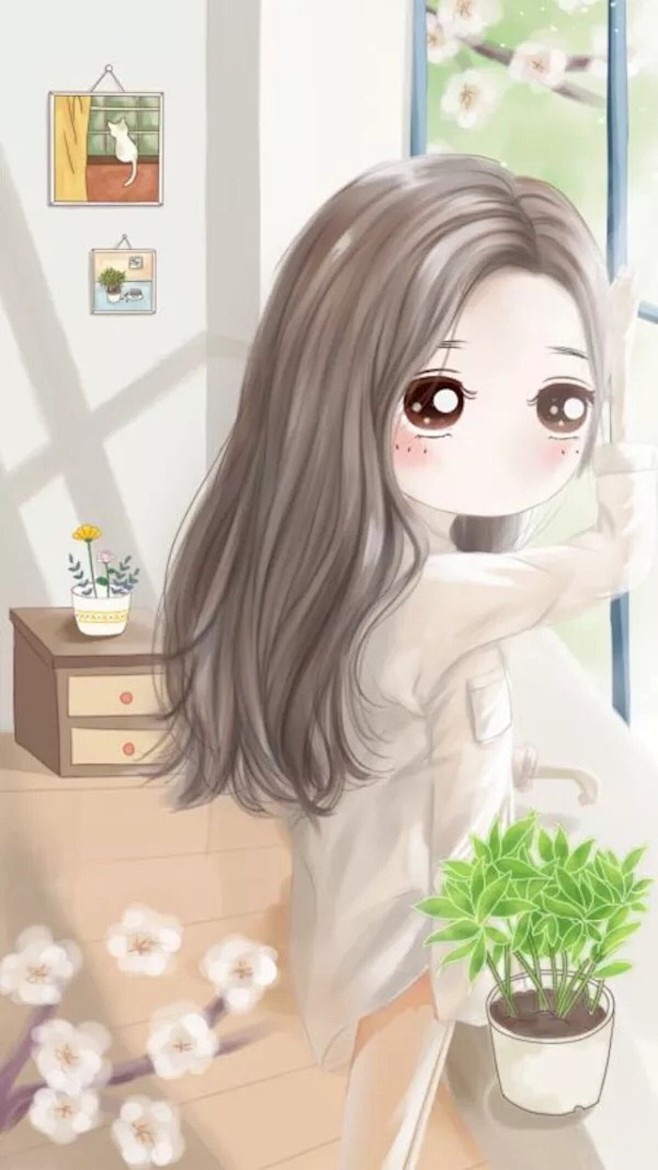 17:19:16可爱的小薇 头像 美图 女生 壁纸 锁屏 萌萌图 插画2喜欢小微