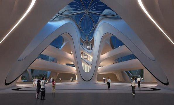长沙国际文化艺术中心-扎哈·哈迪徳

 ...