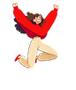 growthdesign030741_A_cartoon_girl_is_jumping_up_and_down_with_h_5819e6bc-9c25-41e7-878f-0378f8feed1a_pixian_ai