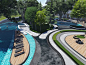 曼谷“氧气公园”公寓景观  O2 Park  by Redland-scape