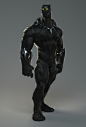 Black Panther, yago de amorim : Based on the art of Corey Smith.