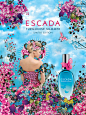 尚略上海广告设计公司设计佳作分享 ESCADA 香水春夏版广告海报设计1