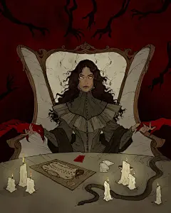 挑战对于恐惧与爱、美丽和丑陋的观念，哥特式暗黑系插画师Abigail Larson