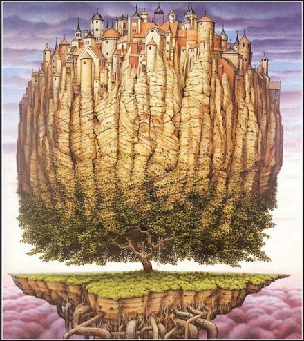 ✿ Jacek Yerka 最新的超现实...