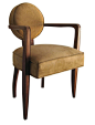 French art deco arm chair