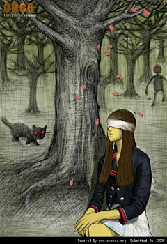 可可香蕉的插画画廊展厅 中国插画画廊 #采集大赛#