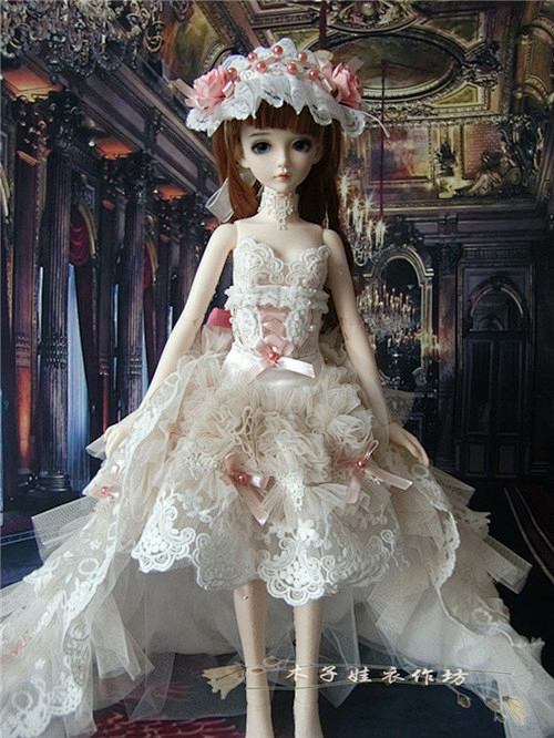 BJD SD 娃娃娃衣/拖尾礼服/洋装/...