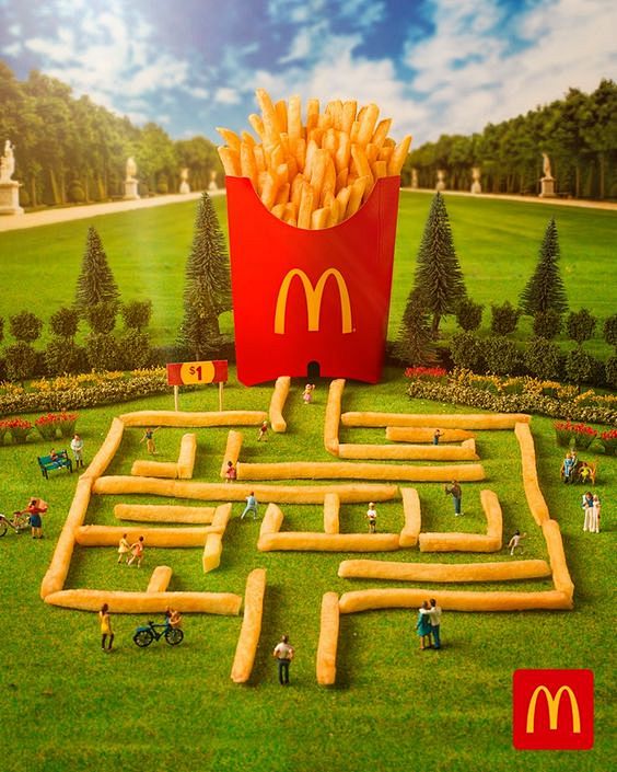 麦当劳（McDonalds）愚蠢的“迷宫...