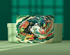 用户OyezQl1f采集到包装插画