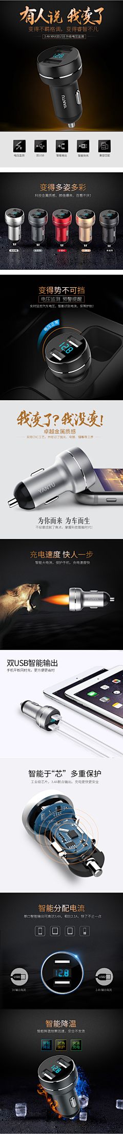 两点一凌采集到汽车用品《首页、详情页》