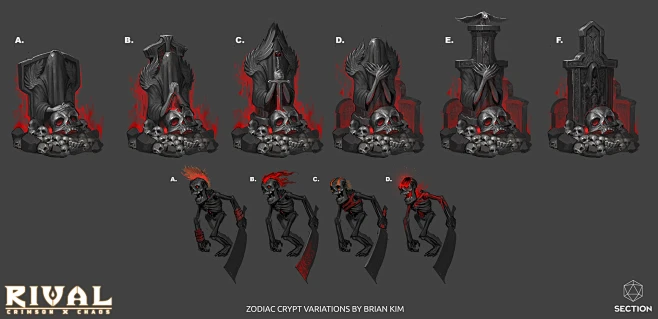 Concept Art of RIVAL : Crimson X Chaos, Section Studios : This is 1st ...