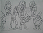 迪士尼原稿手绘作品