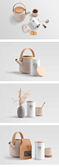 高端大气茶叶茶具品牌VI视觉设计提案展示样机样机PSD设计素材-淘宝网