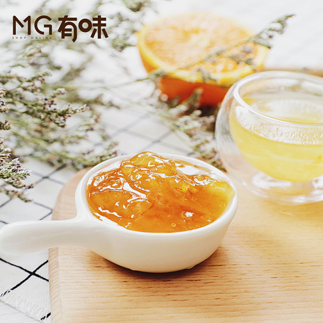 MG有味 kj蜂蜜柚子茶1000g 韩国...