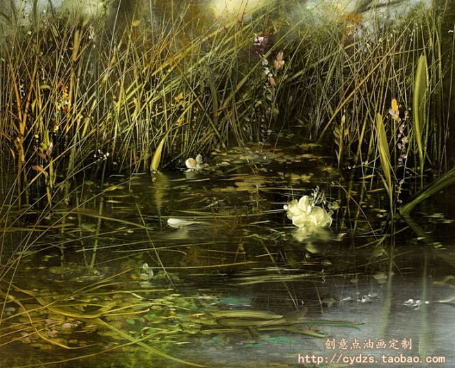 艺术   绘画   油画   风景  美...