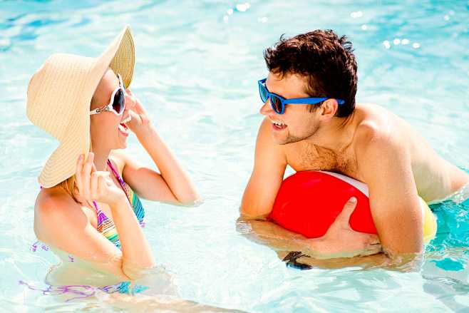 Couple with sunglass...