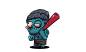 Behance 上的 Catto vs Zombie