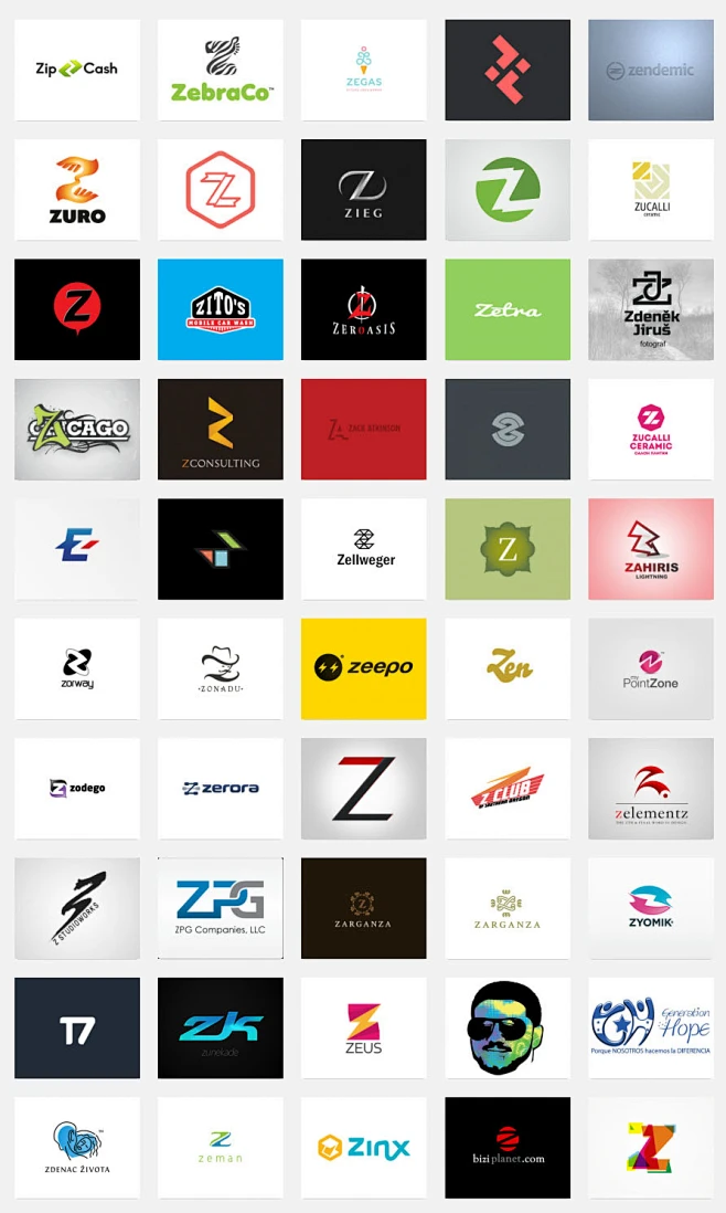 关于字母Z的LOGO _平面设计_标志设计_设计秀高手-花瓣网